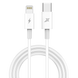 Кабель Grand-X TypeC-Lightning для быстрой зарядки iPhone 20W White CL-07