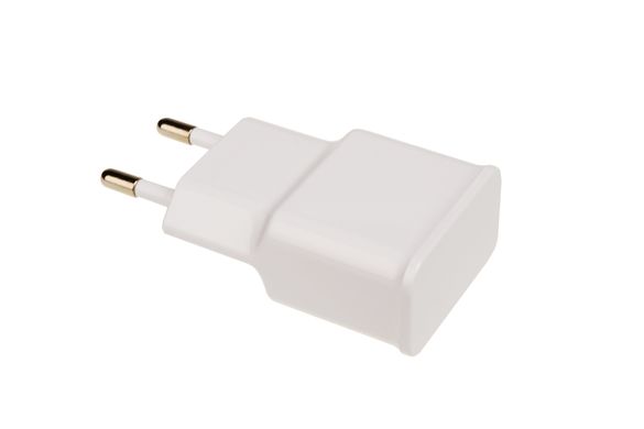 Зарядное устройство Grand-X CH-765W USB 5V 1A White с защитой от перегрузки
