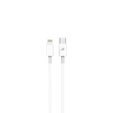 Кабель Grand-X TypeC-Lightning 12W для зарядки iPhone White CL-03W