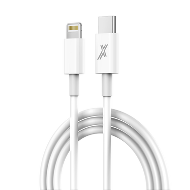 Кабель Grand-X TypeC-Lightning 12W для зарядки iPhone White CL-03W