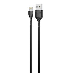 Кабель Grand-X USB-Lightning PL01B, 1m, 2,1А, 100% мідь, Black. Упаковка-гифтбокс с окном PL01B