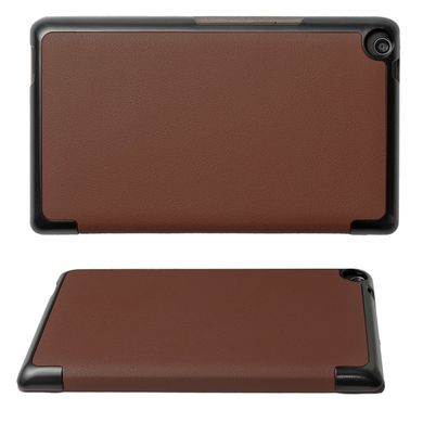 Чохол книжка - підставка для планшетів Grand-X ASUS ZenPad 7,0 Z370 Brown ATC - AZPZ370BR