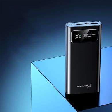 Универсальная мобильная батарея Power Bank Grand-X 20000 mAh PD черный