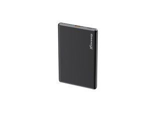 Универсальная мобильная батарея Power Bank Grand-X PB-05SSB 5000 mAh Magsafe супертонкий черный