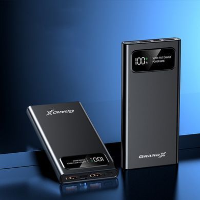 Универсальная мобильная батарея Power Bank Grand-X PB-10BC 10000 mAh PD черный