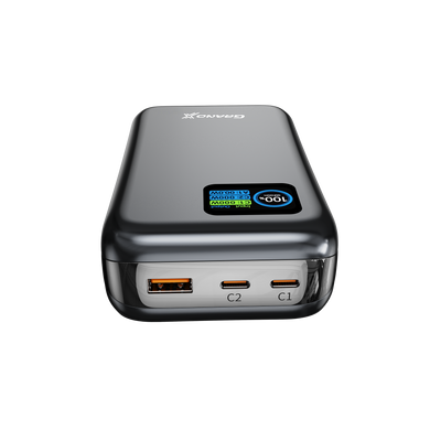 Универсальная мобильная батарея Power Bank Grand-X PB-2065G 20000 mAh 65W черный