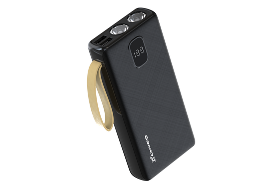 Универсальная мобильная батарея Power Bank Grand-X PB-22BC 20000 mAh PD + фонарь, черный