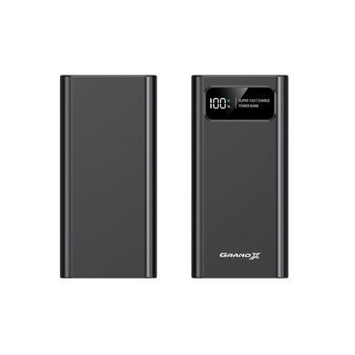 Универсальная мобильная батарея Power Bank Grand-X PB-30BC 30000 mAh PD черный