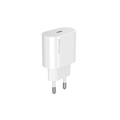 Зарядний пристрій Grand-X CH-770 20W PD 3.0 USB-C для Apple iPhone и Android QC4.0,FCP,AFC