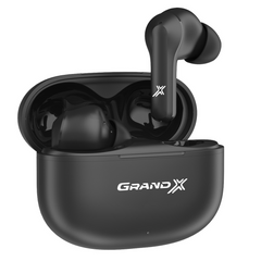 Навушники Bluetooth вакуумні з мікрофоном Grand-X GB-99B Black