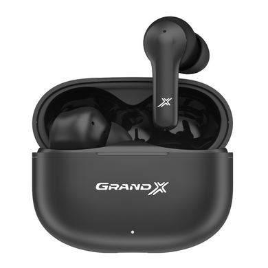Наушники Bluetooth вакуумные с микрофоном Grand-X GB-99B Black