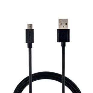 Кабель Grand-X USB-micro USB PM015B 2,1A, 1.5m, 100% Мідь Black. Упаковка-гіфтбокс з вікном