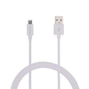 Кабель Grand-X USB-micro USB PM015W 2,1A, 1.5m, 100% Мідь White. Упаковка-гіфтбокс з вікном
